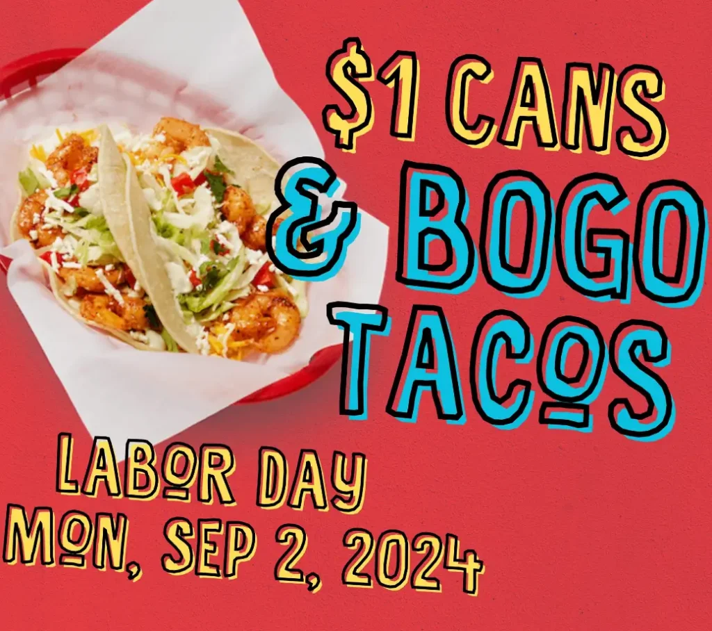 Fuzzy’s Taco Shop Buy One Get One Free (BOGO) Deal USA