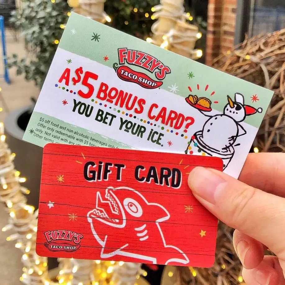 Fuzzy’s Taco Shop Gift Cards USA