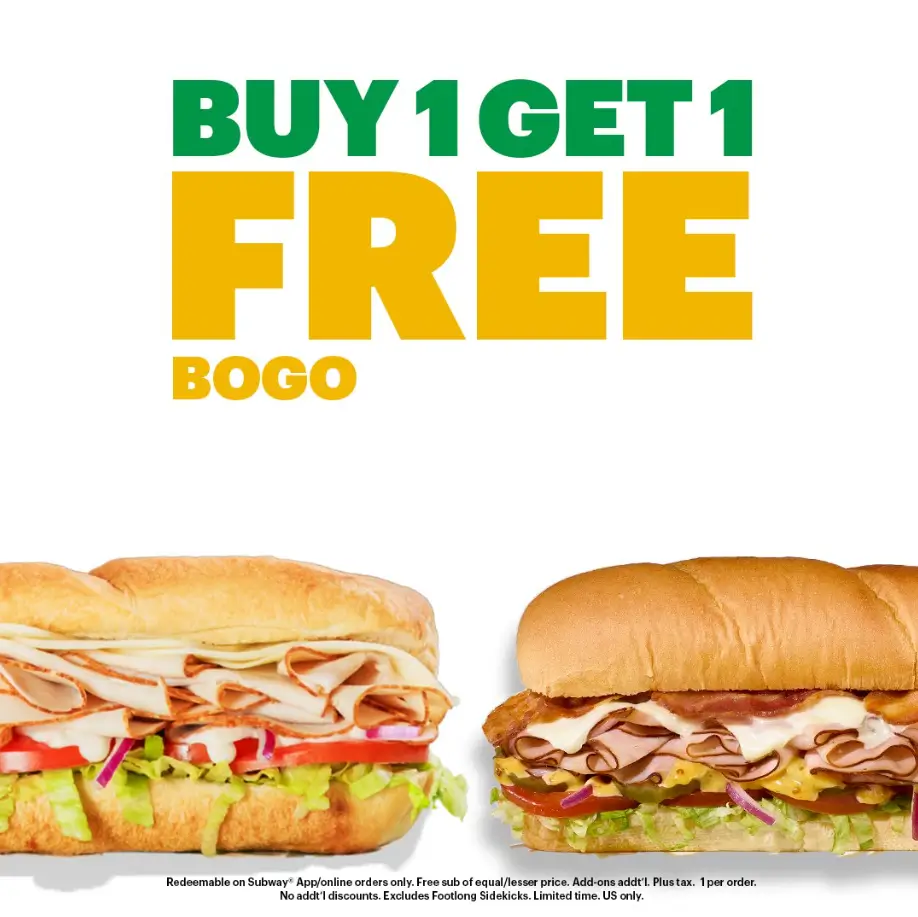 Jimmy John’s Buy One Get One Free Deal USA