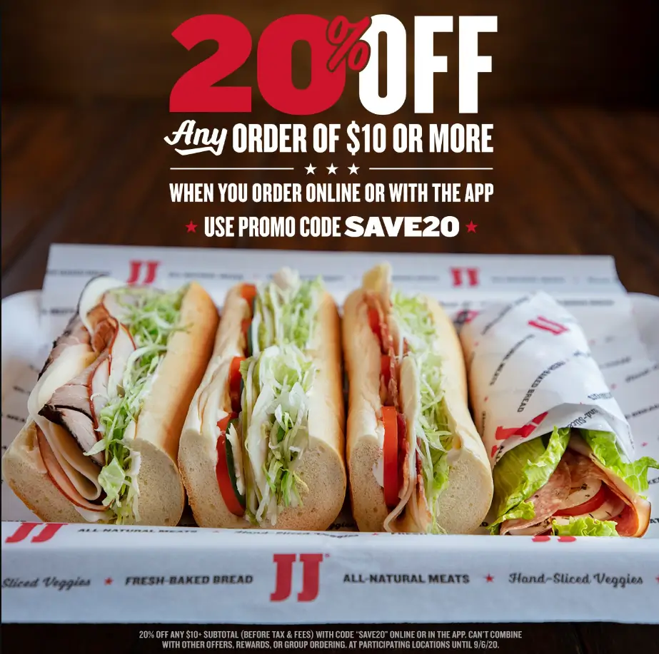 Jimmy John’s Free Delivery Deal USA