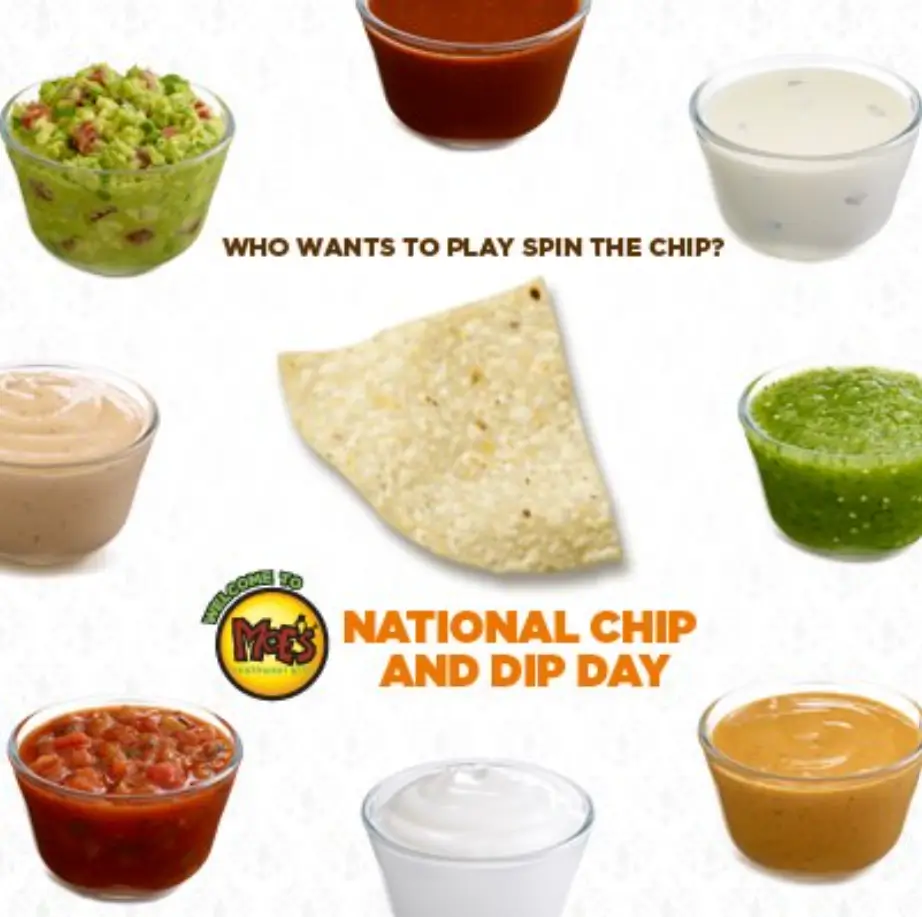 Moe's Southwest Grill Dips & Sides Menu USA