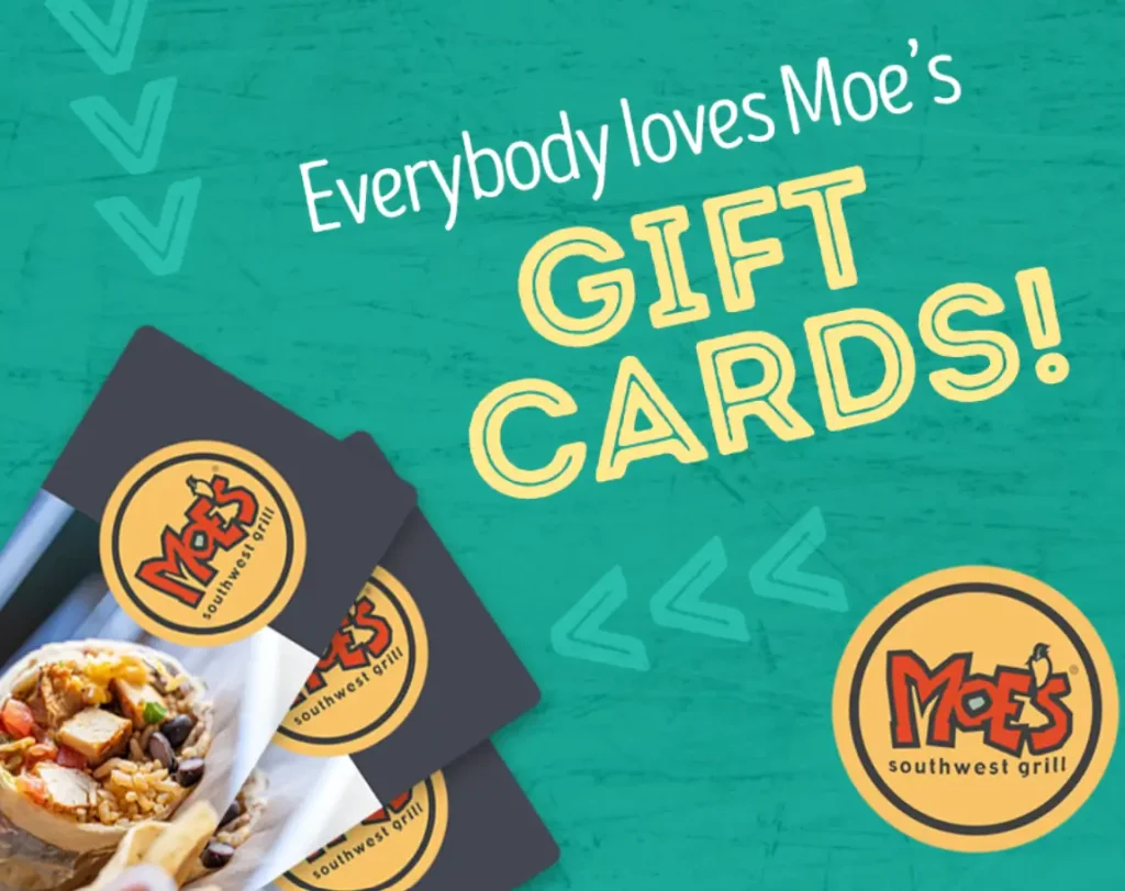 Moe's Southwest Grill Gift Cards USA