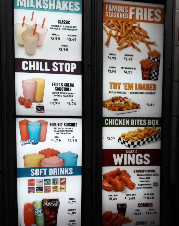 New Checkers and Rally’s Menu Items USA