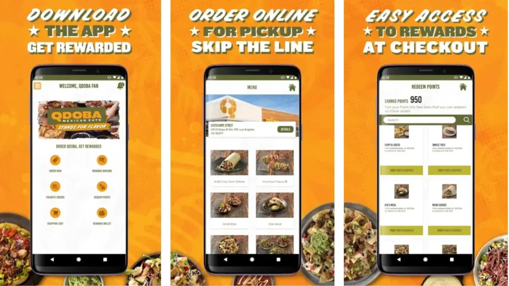 Order QDOBA Menu USA