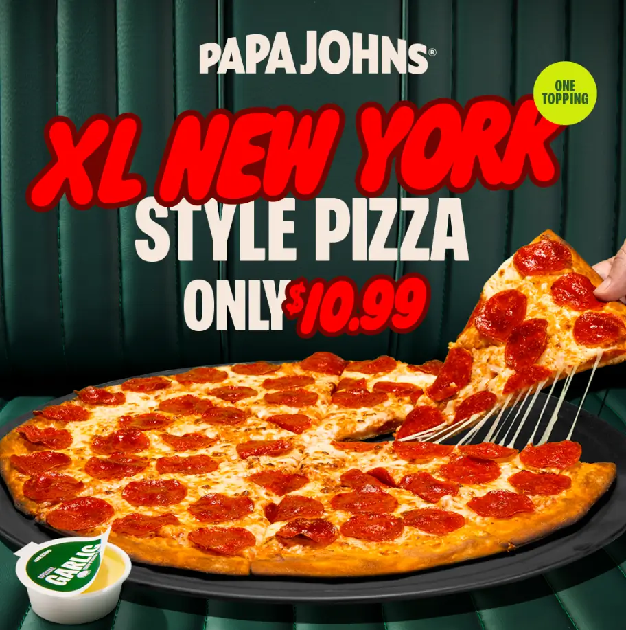 Papa John’s Newly Added Menu USA