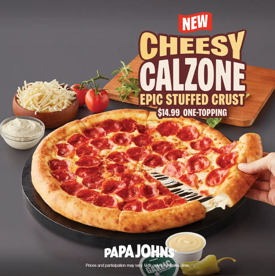 Papa John’s Pizza Menu USA