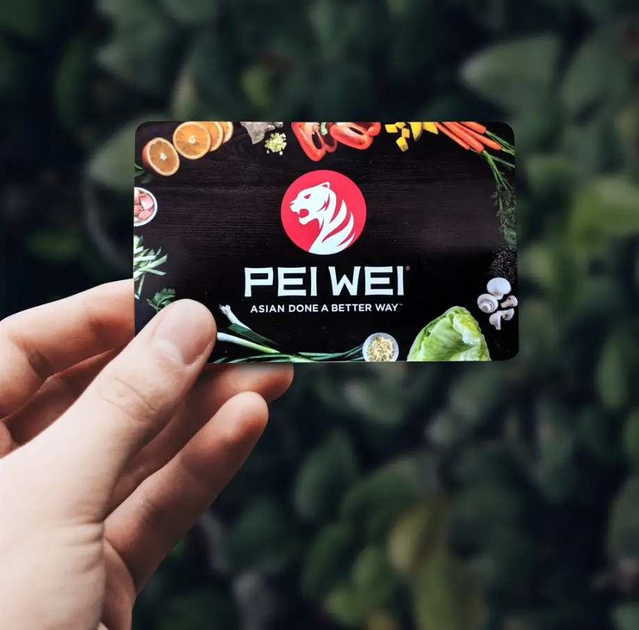 Pei Wei Gift Cards USA