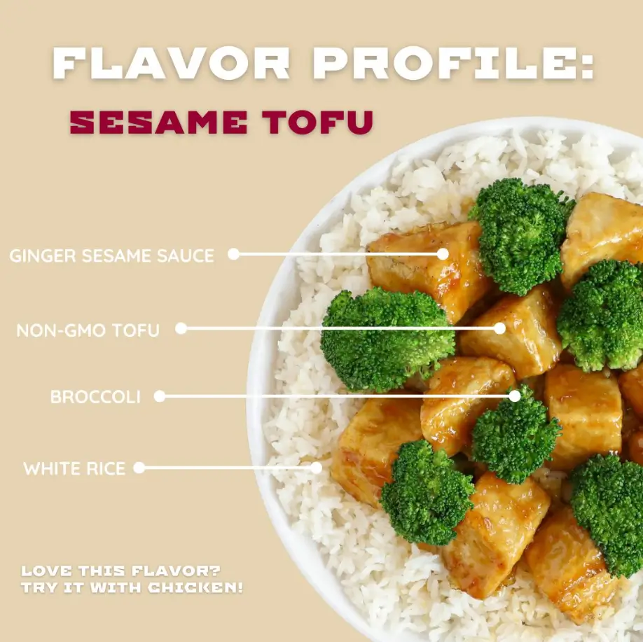 Pei Wei TOFU ENTRÉES Menu USA