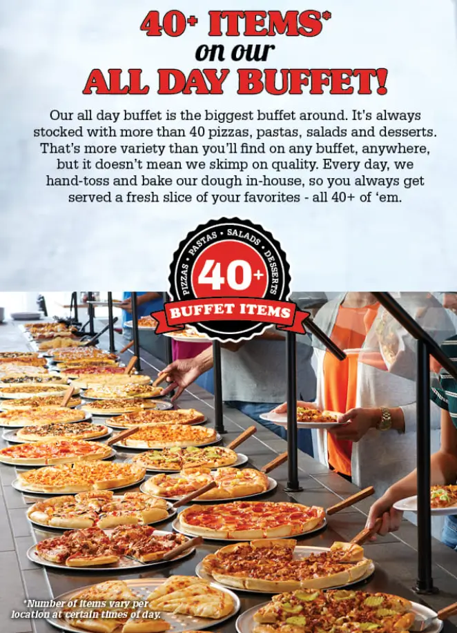 Pizza Inn Buffet Deals USA