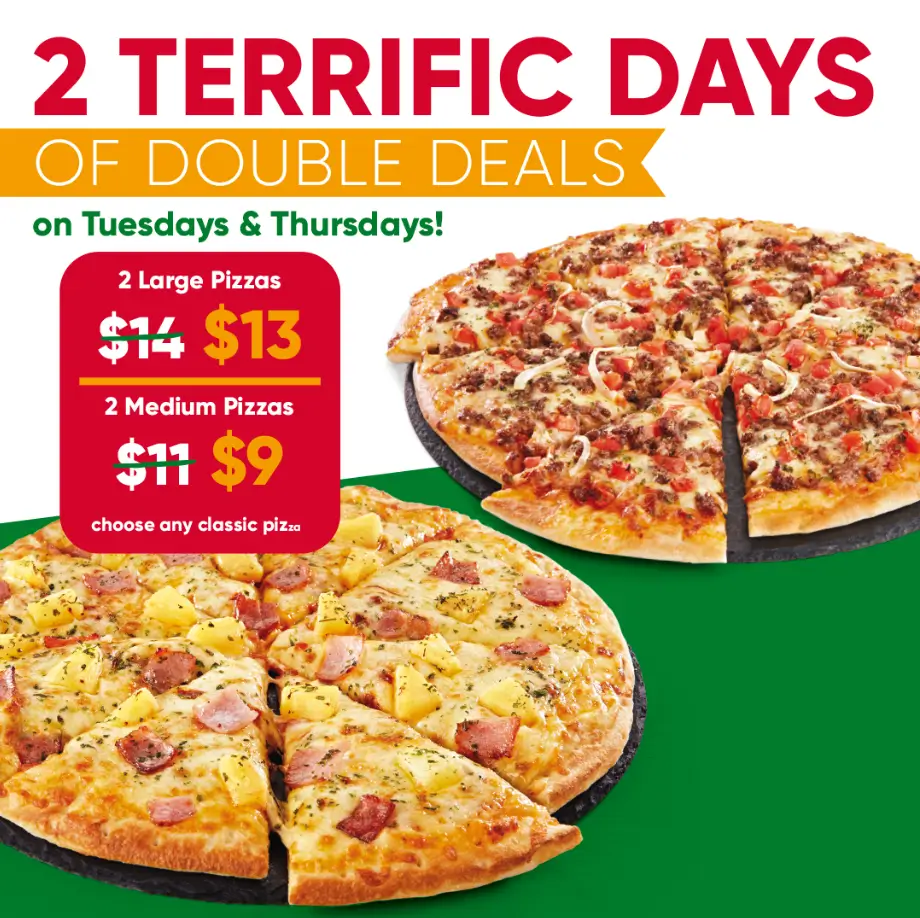 Pizza Inn Pizza Specials Deal USA