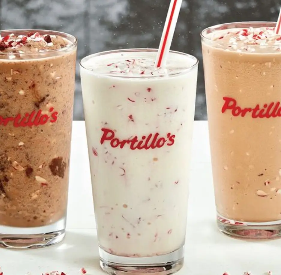 Portillo's Drinks Menu USA