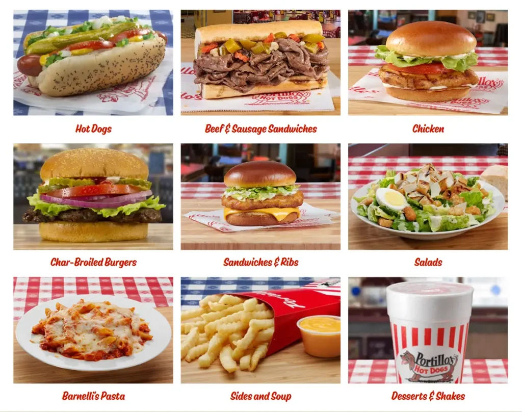 Portillo's Shareables Menu USA