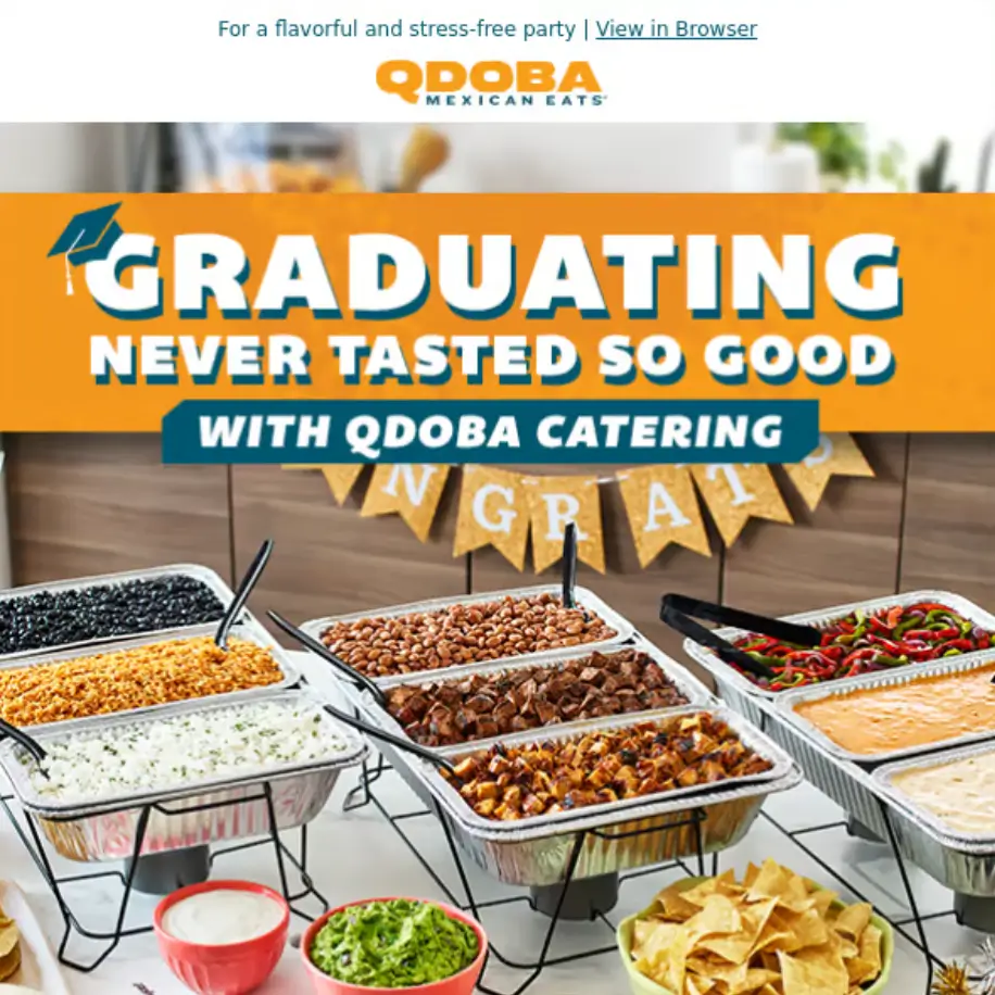 QDOBA Catering Discounts Deal USA