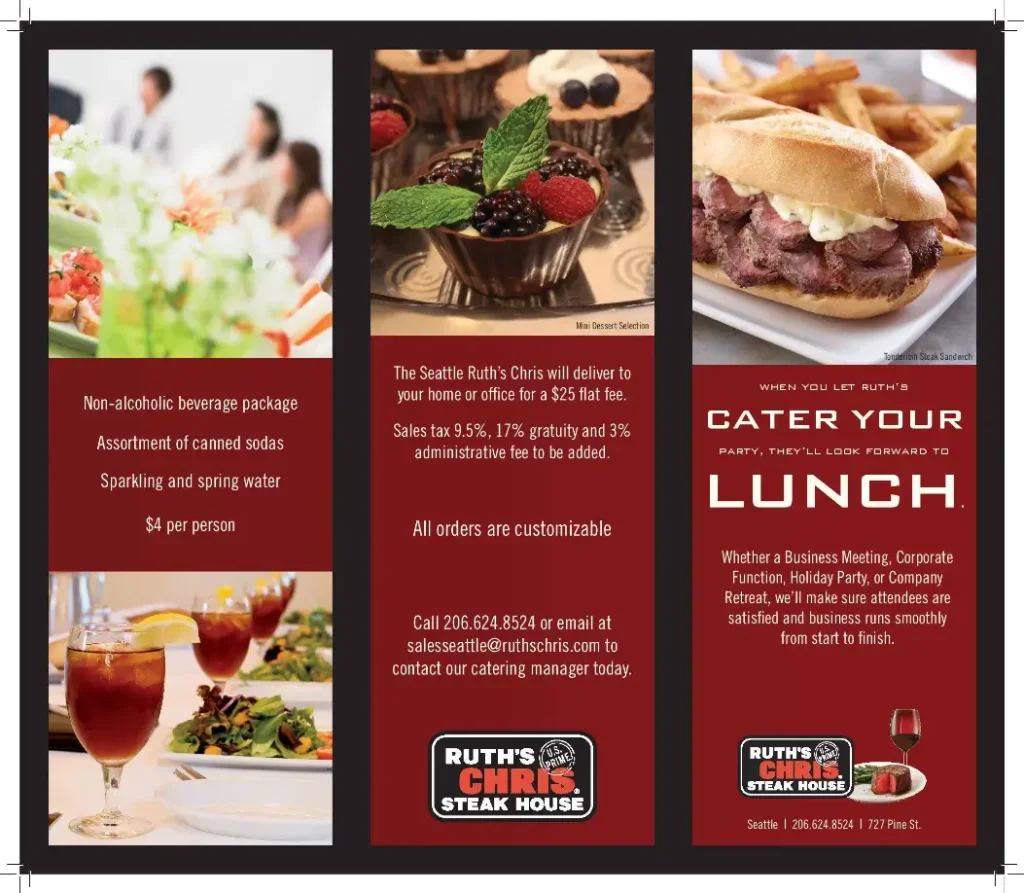 Ruth’s Chris Steak House Holiday and Event Specials Deal USA