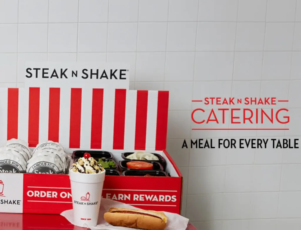 Steak ‘n Shake Party Sized Menu USA