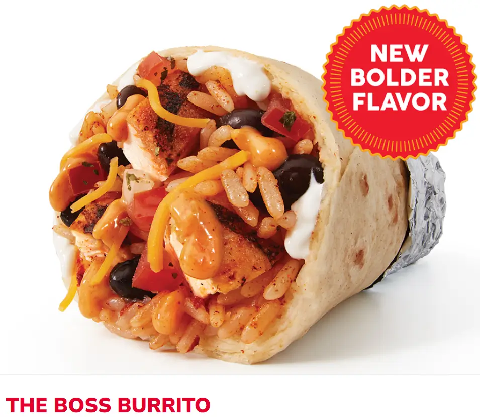 Taco John's Burritos Menu USA