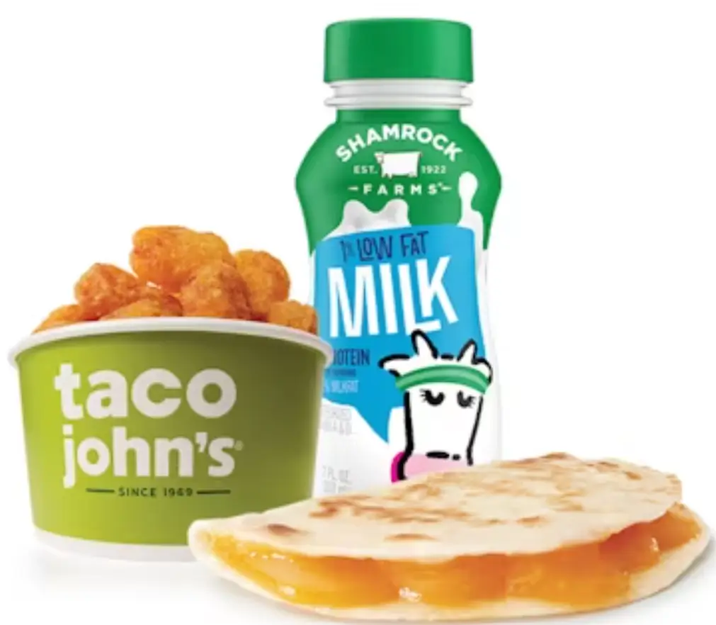 Taco John's Kid's Meals Menu USA