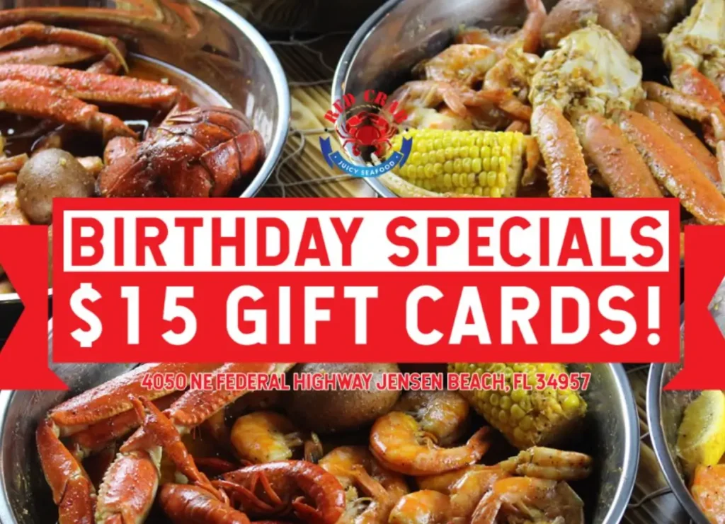 The Boiling Crab Birthday Discounts Deal USA