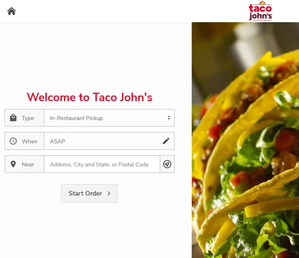 To Order Taco John's Menu Items USA