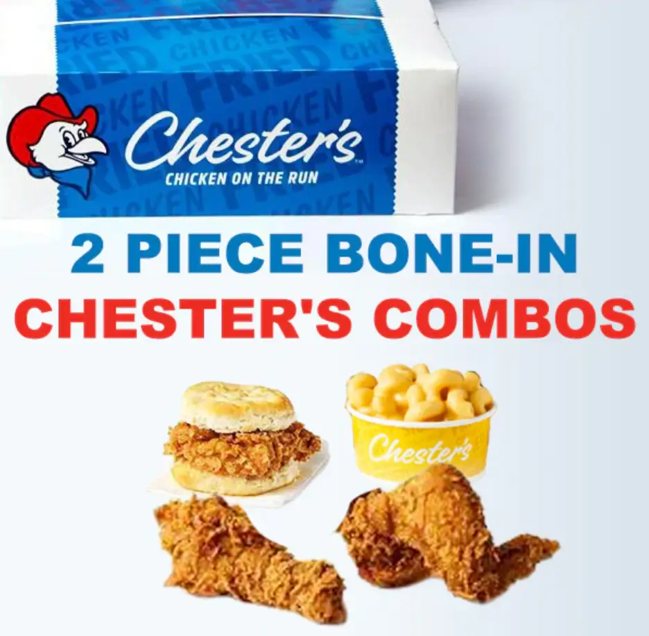 Chester’s Chicken Breakfast Biscuits Combos Menu USA