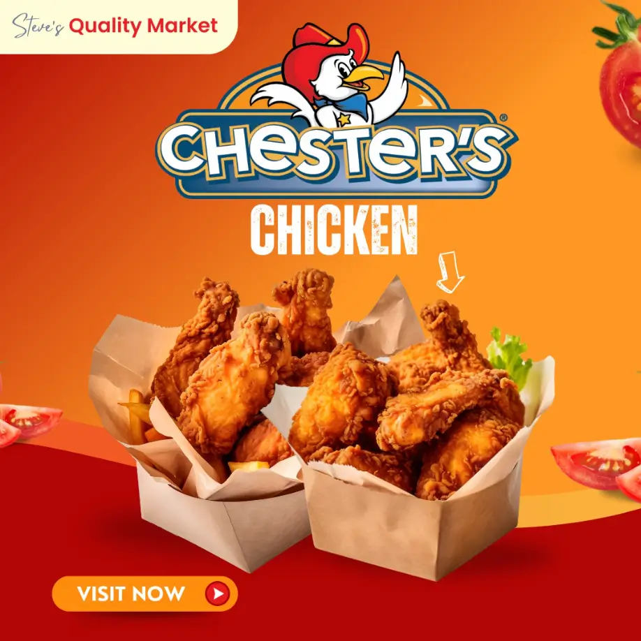 Chester’s Chicken Combos Menu USA