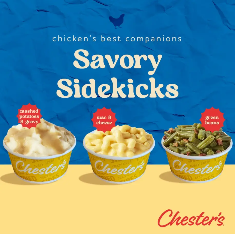 Chester’s Chicken Sides Menu USA