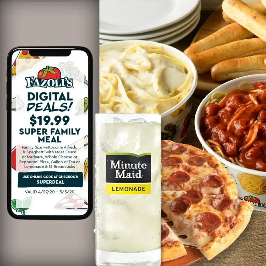 Fazoli's Family Meal Deals USA