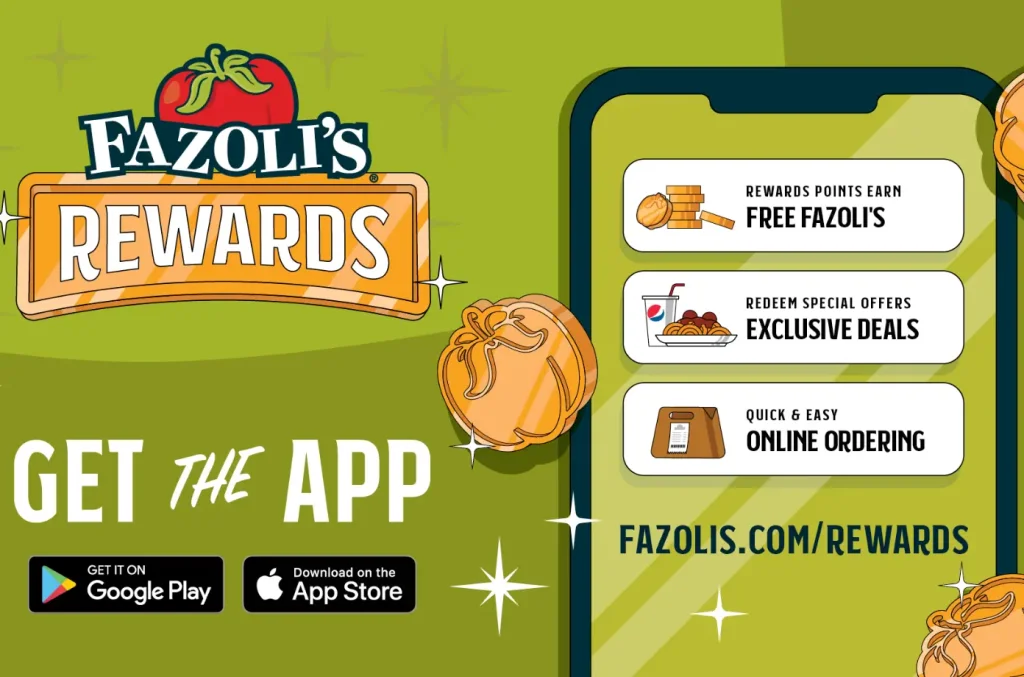 Fazoli's Rewards Program Deal USA