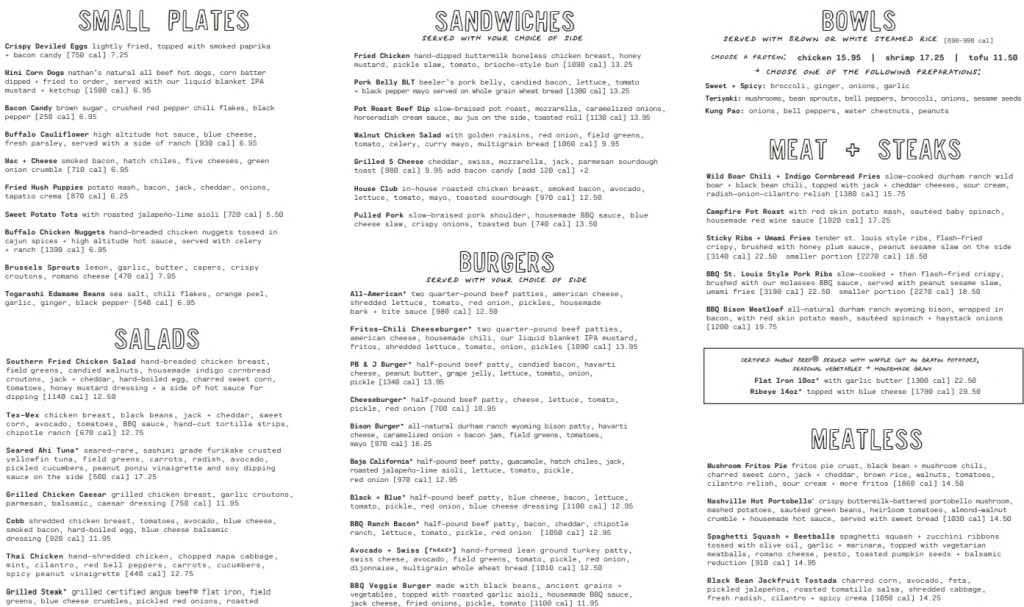 Lazy Dog Menu With Prices USA