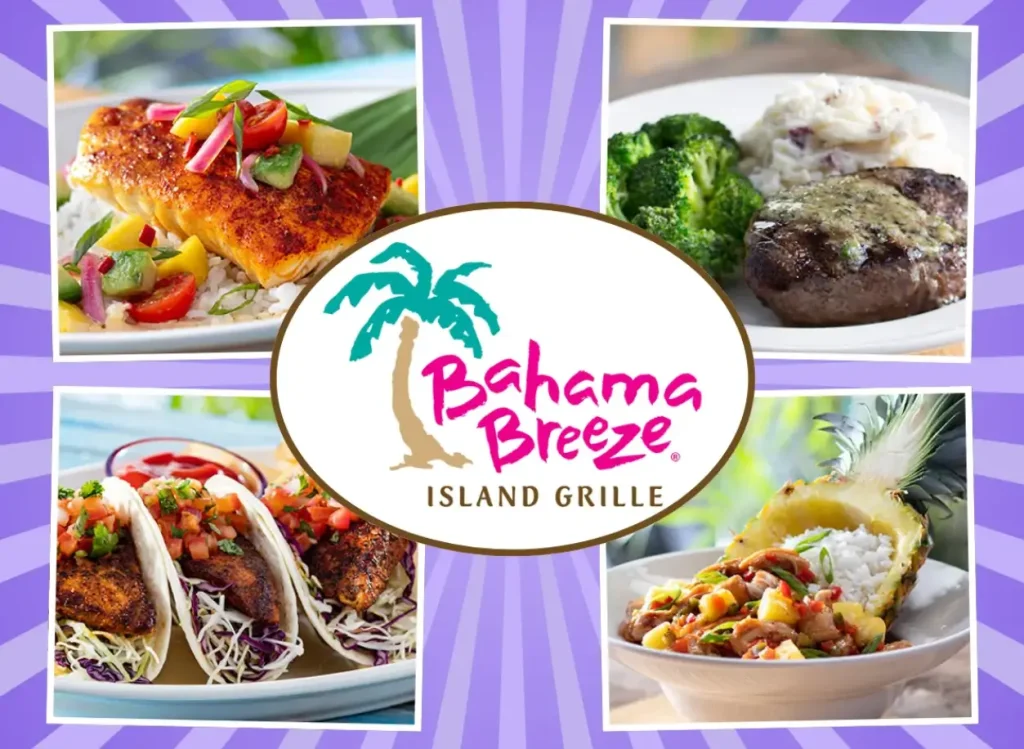 Order Bahama Breeze Menu Items USA