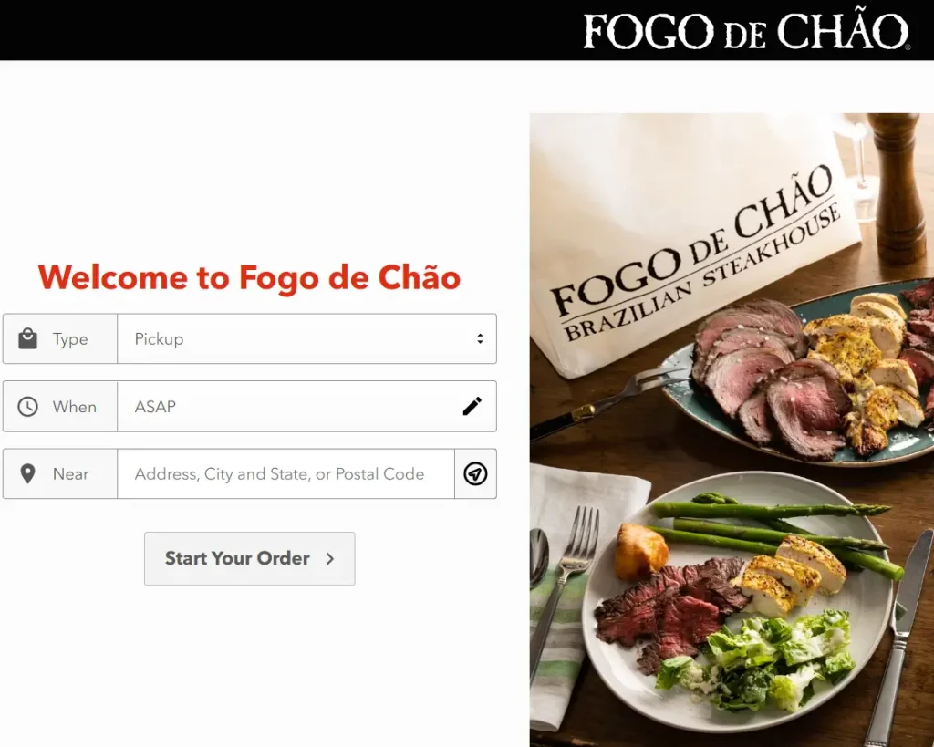 Order Fogo de Chao Menu Items USA