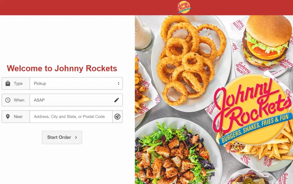 Order Johnny Rockets Menu Items USA