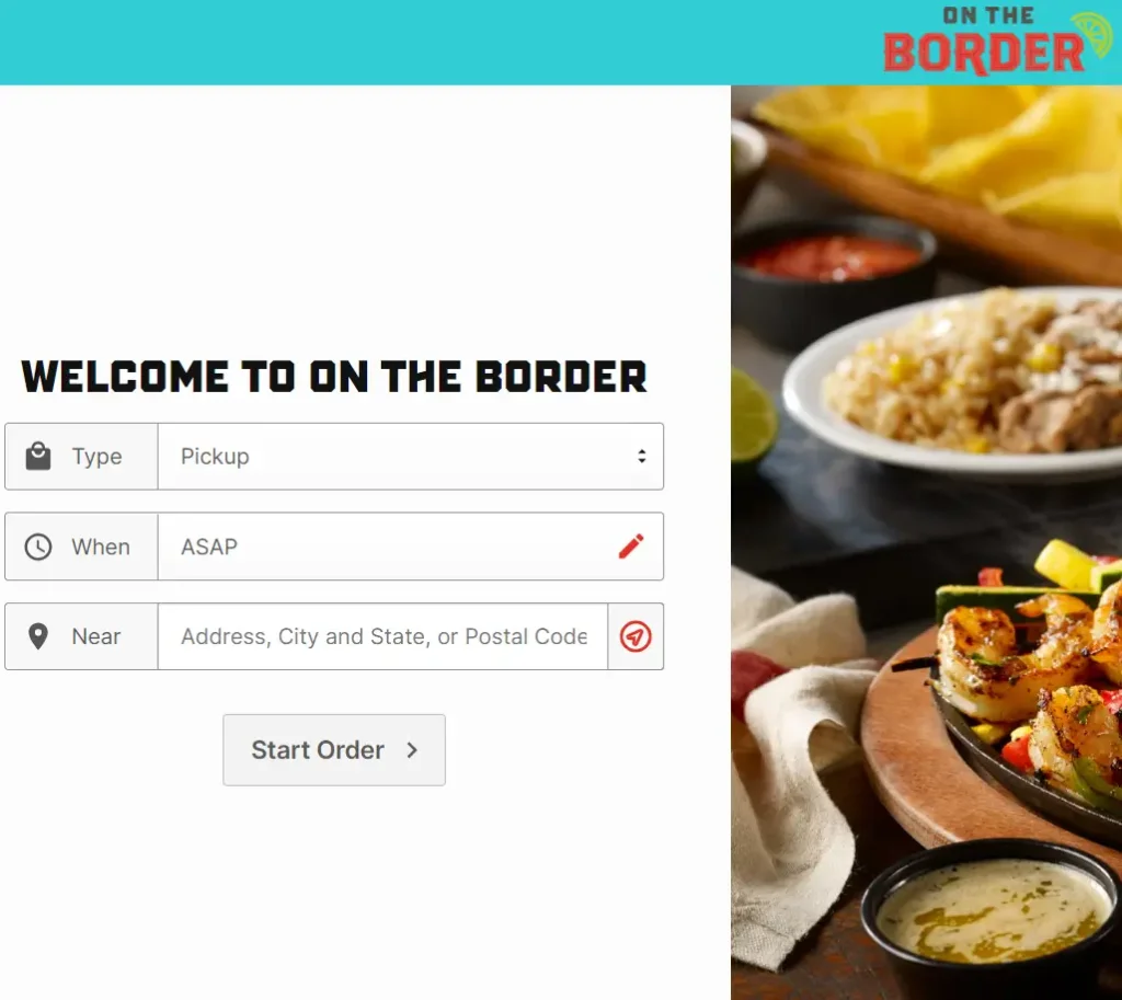 Order On The Border Menu Items USA