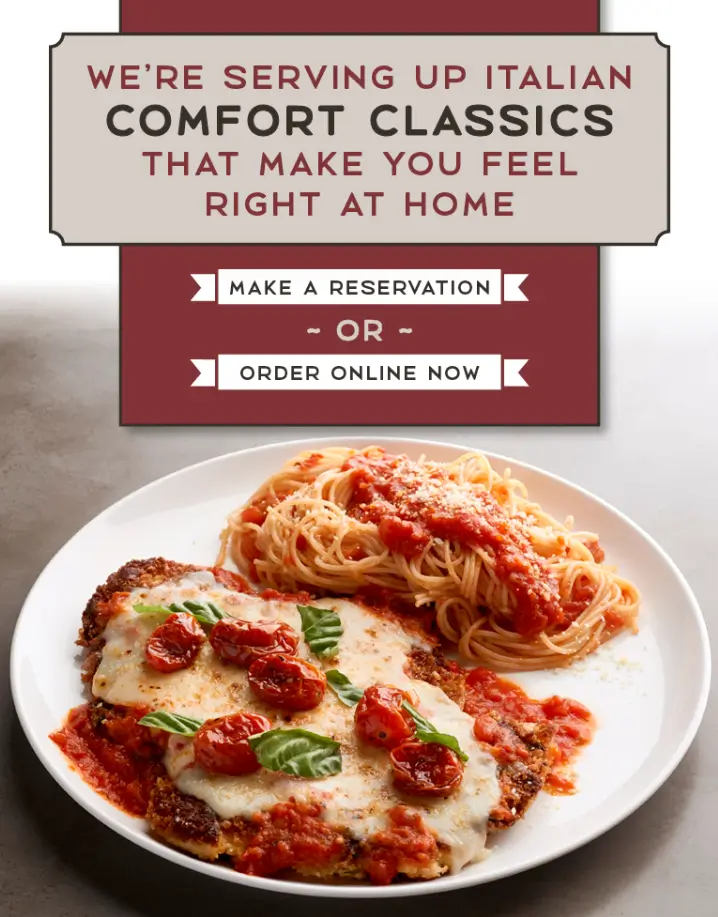 Order Romano's Macaroni Grill Menu Items USA