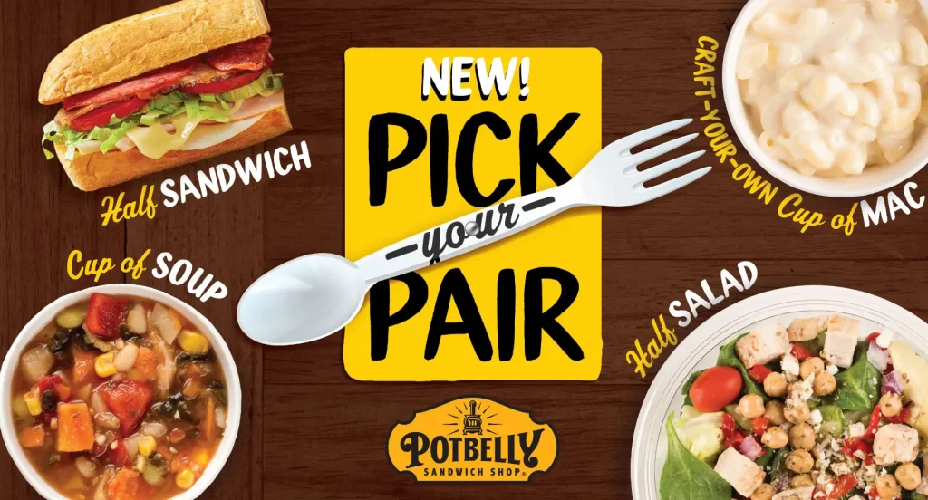 Potbelly Pick-your-Pair Menu USA