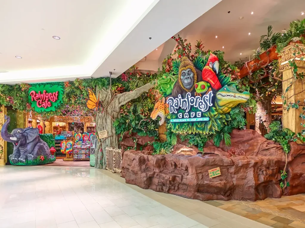 Rainforest Cafe Restaurant USA