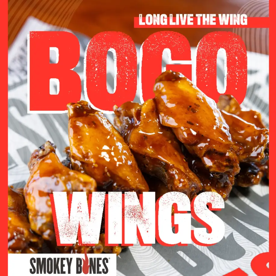 Smokey Bones BOGO Specials USA