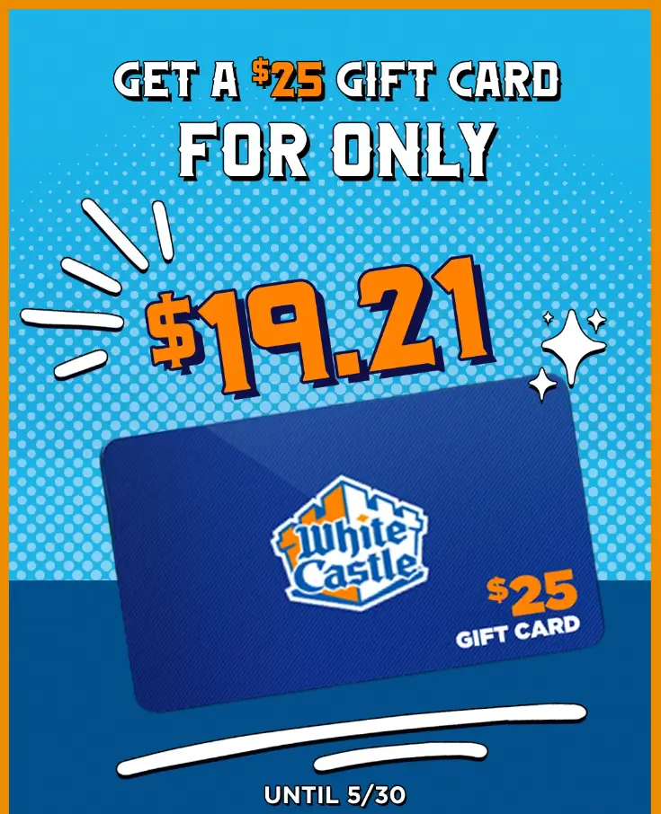 White Castle Gift Cards USA