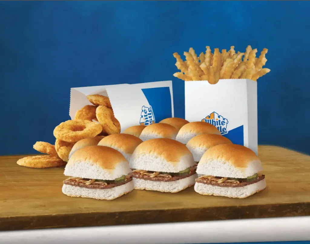 White Castle MEALS FOR 1 Menu USA