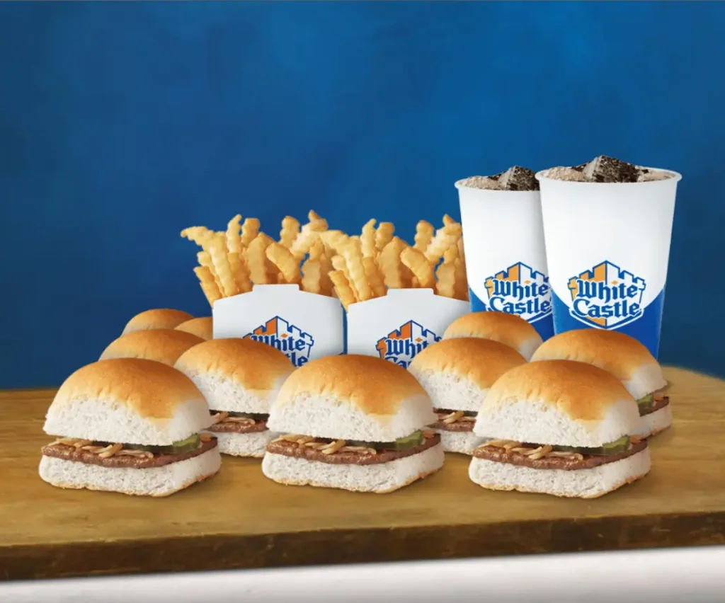 White Castle MEALS FOR 4+ Menu USA