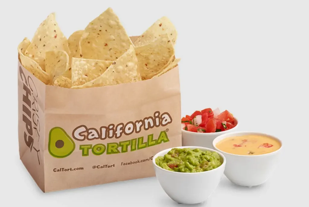 California Tortilla Chips Menu USA