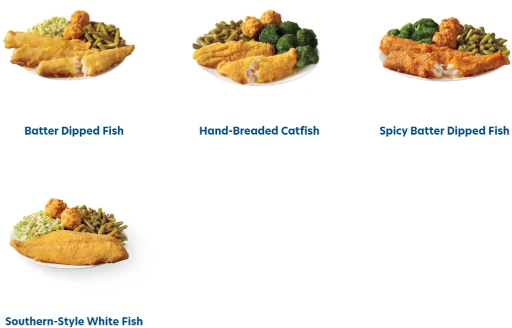 Captain D’s Fish Meals Menu USA