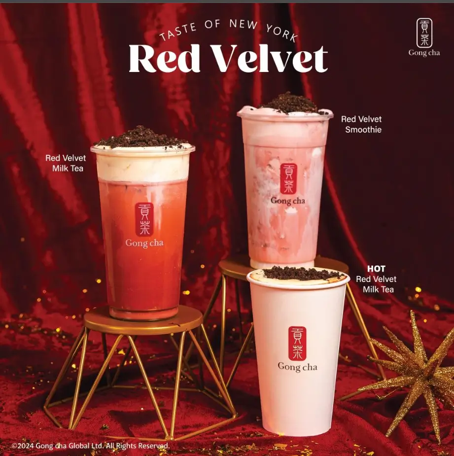 Gong Cha Creative Mix Menu USA