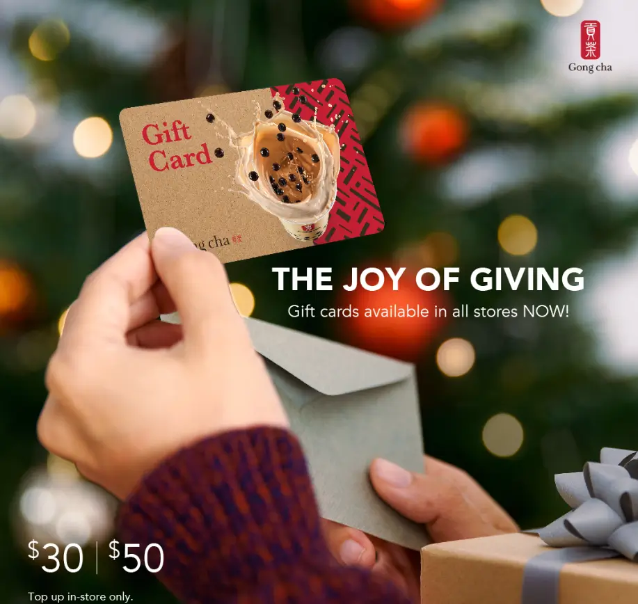 Gong Cha Gift Cards USA