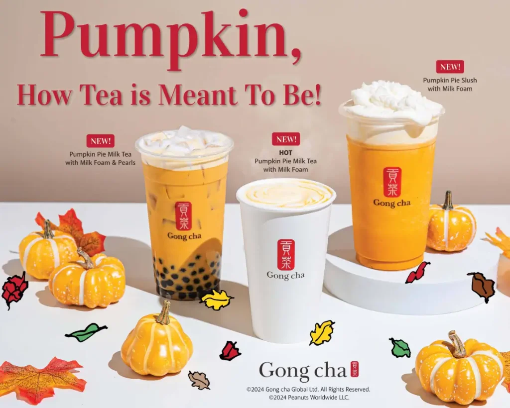 Gong Cha Picked for you Menu USA