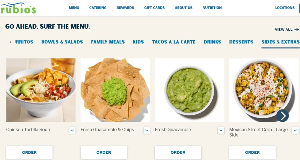 How To Order Rubio’s Menu USA