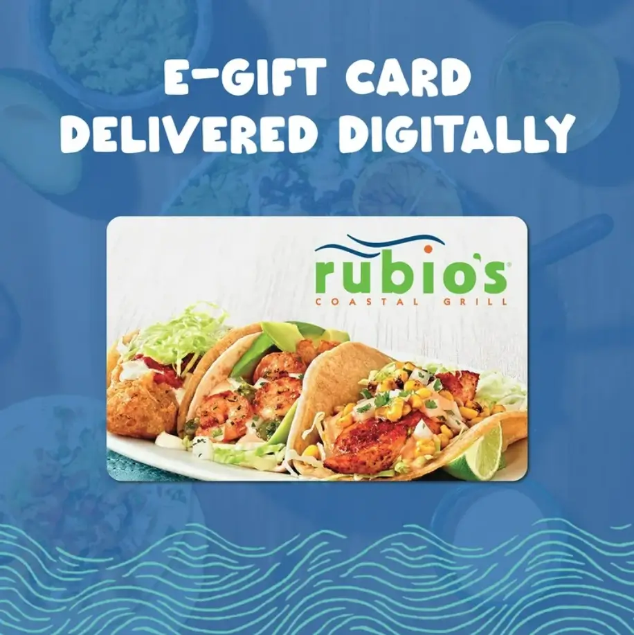 Rubio’s Gift Cards USA